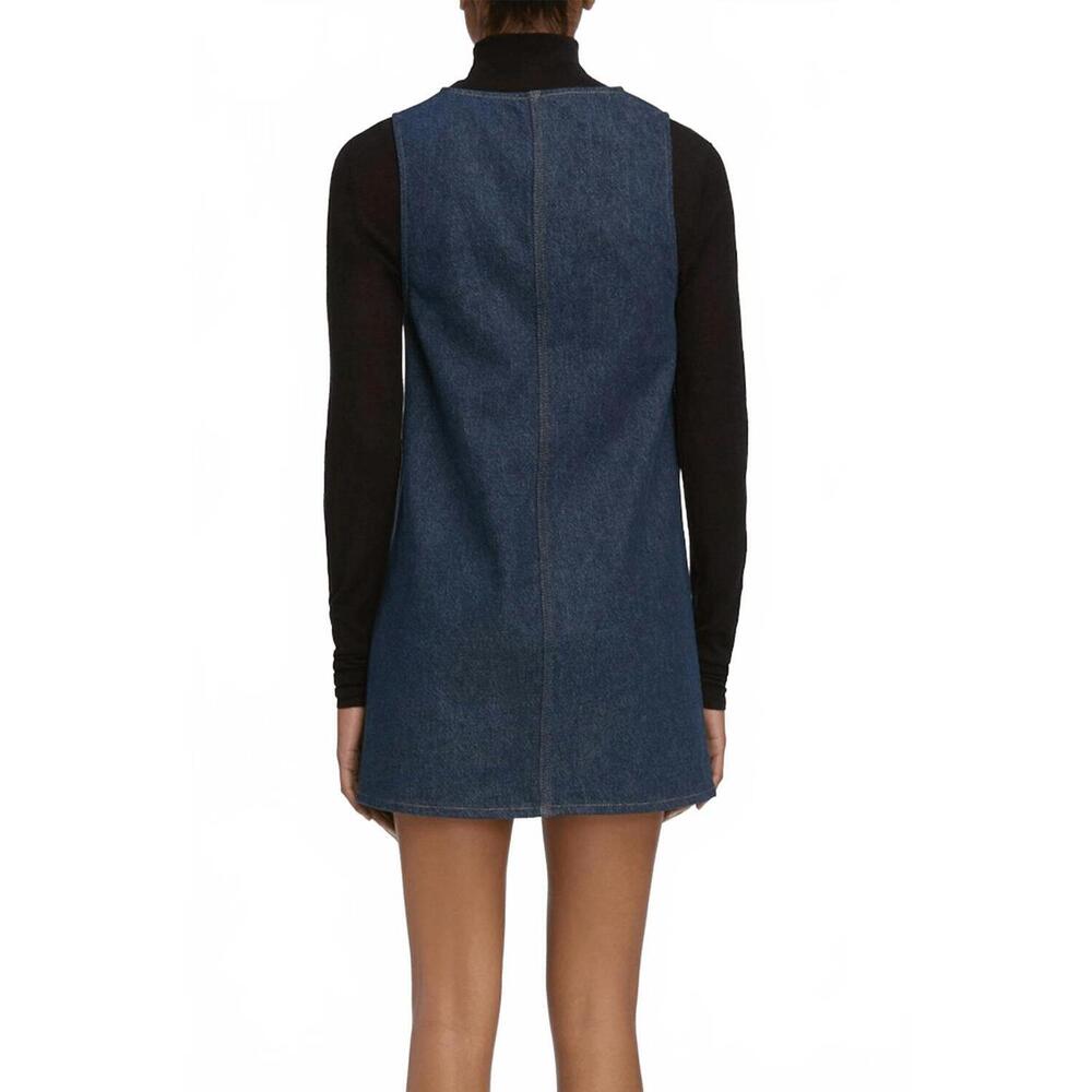 NEW FRAME pinafore mini dress in alchemy - Picture 3 of 4